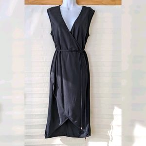 Women's Black Wrap dress